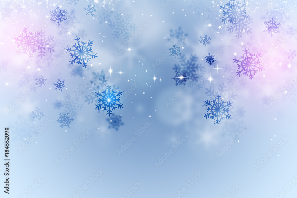 Abstract Holiday Winter Snow Abstract Holiday Winter Snow