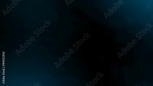Abstract dark blue background animation with moving shapes as texture. Loopable backdrop motion.  