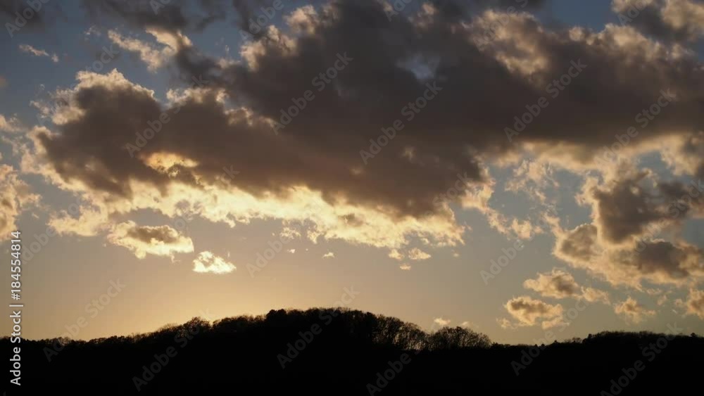 夕暮れのタイムラプス 夕暮れのタイムラプス