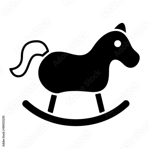 Spielzeug Icon - Schaukelpferd 