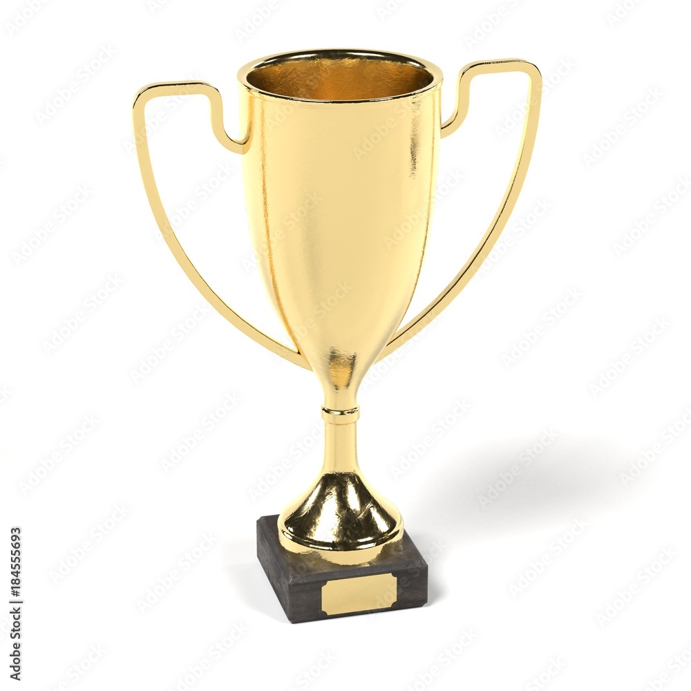 realistic 3d render of sport trophy realistic 3d render of sport trophy