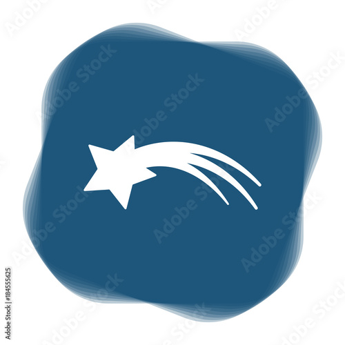 Icon blau - Stern Schnuppe