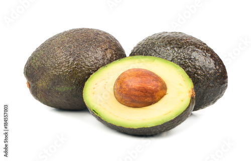 Avocado Hass with half