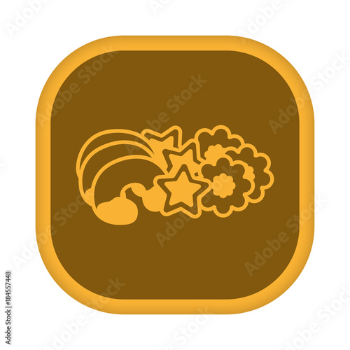 App Icon gelb - Lebkuchen