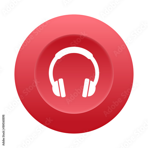 Runder 3D Button - Headset - Gaming