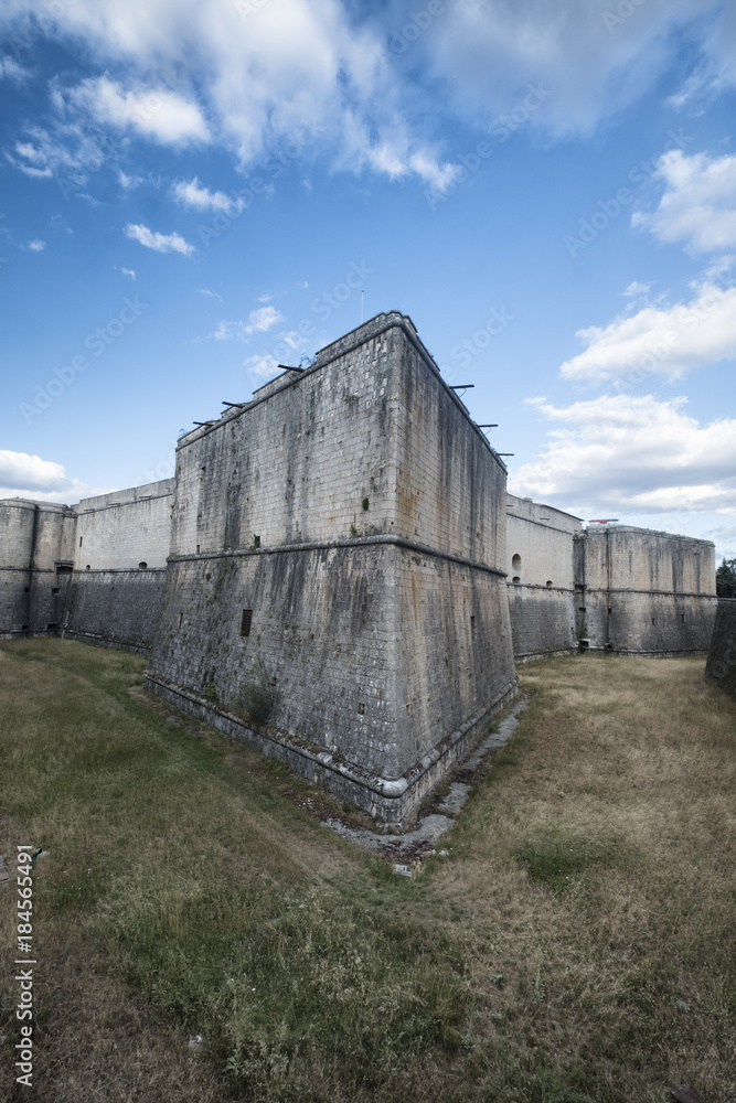 L'Aquila (Abruzzi, Italy): the castle