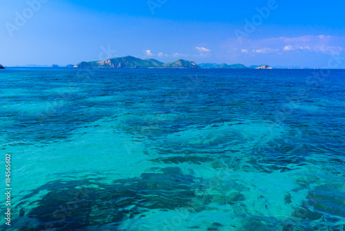 Chan island gulf of Thailand ,Beautiful seascape clear water
