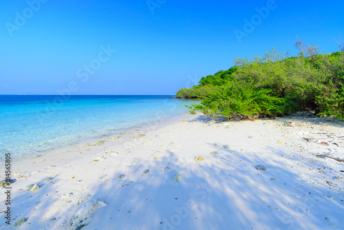 Fototapeta Naklejka Na Ścianę i Meble -  beautiful beach blue sky clear water