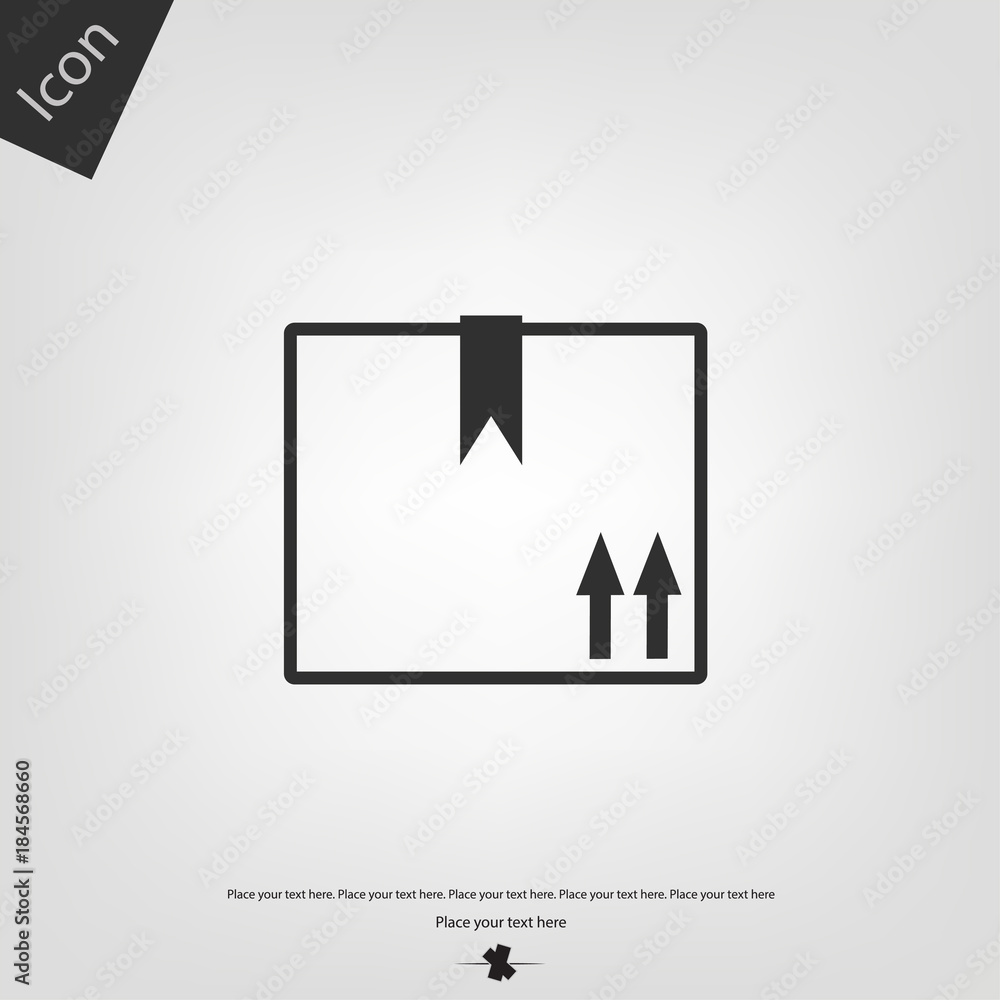 Box vector icon Box vector icon
