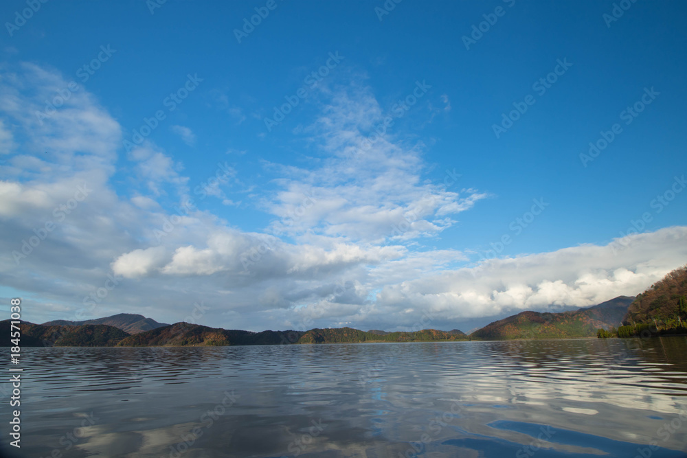 冬・風景・紅葉・快晴 冬・風景・紅葉・快晴