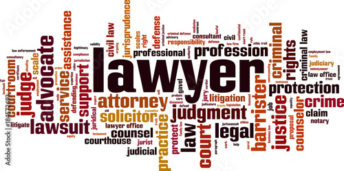 Lawyer word cloud