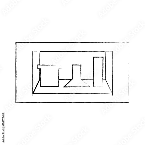 shelf with decorative objects