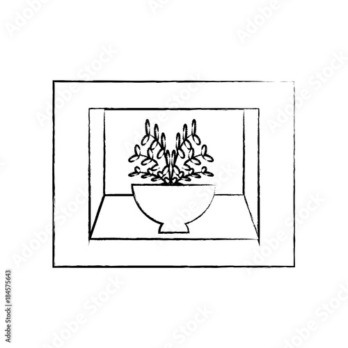 shelf with decorative objects