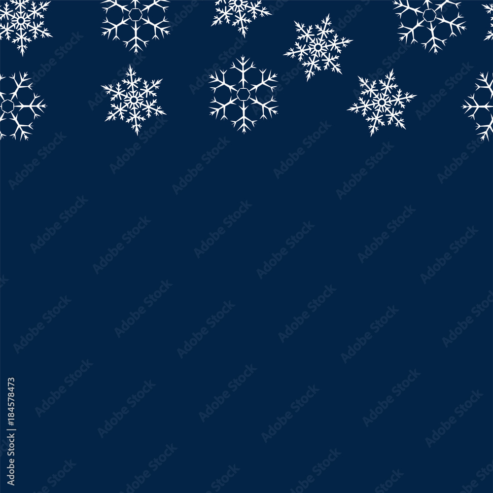 frame of snowflakes. Christmas background. To design posters, postcards, greeting, invitation for the new year. frame of snowflakes. Christmas background. To design posters, postcards, greeting, invitation for the new year.