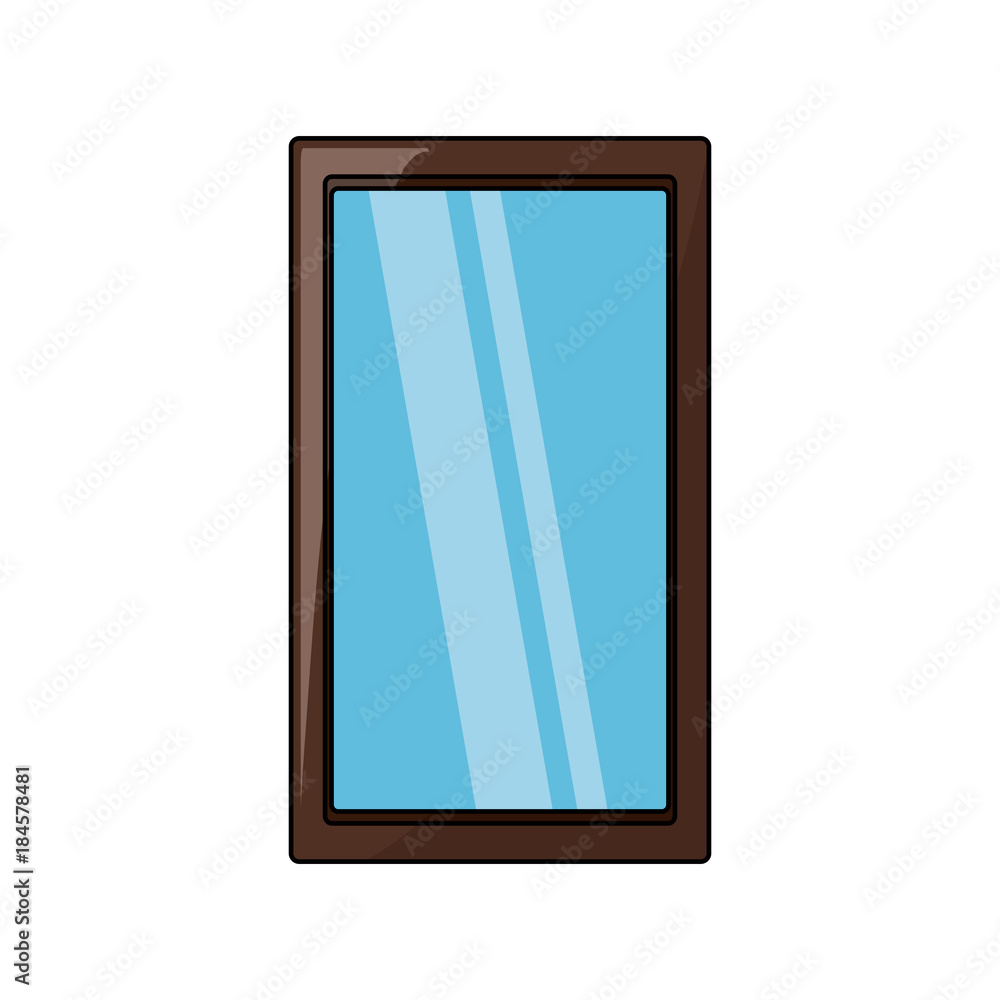 rectangle mirror icon