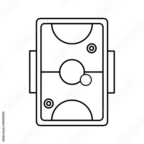 Air hockey design