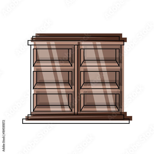 empty shelves unit icon