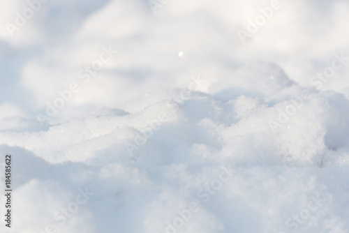 Fototapeta Naklejka Na Ścianę i Meble -  Fresh snow dunes