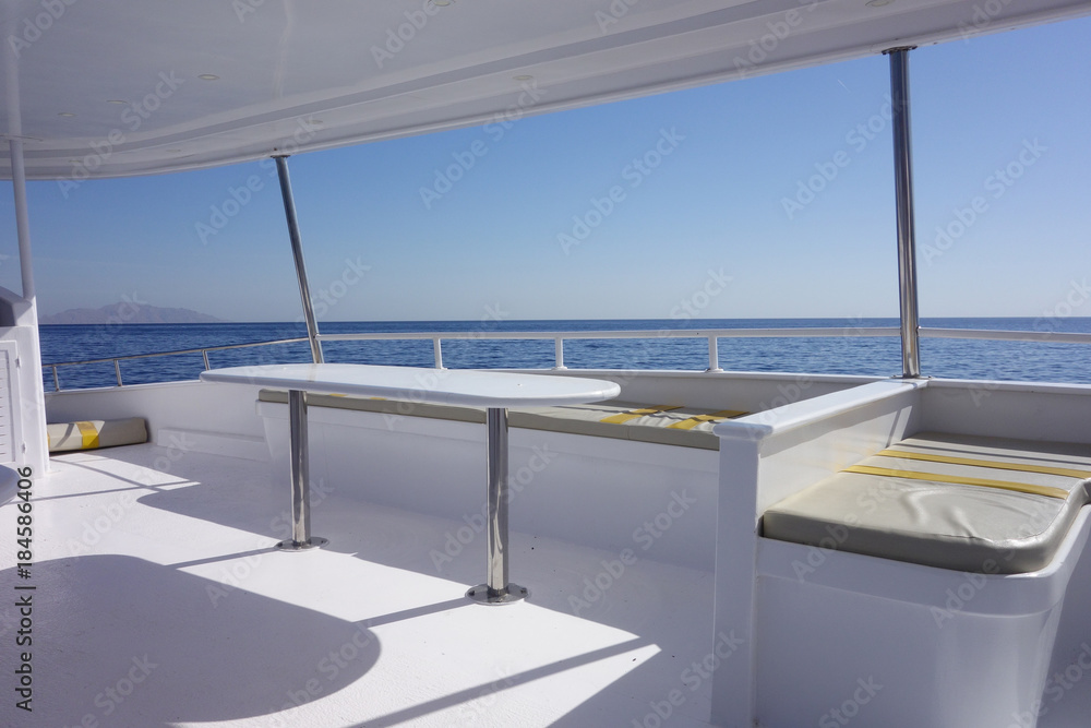 Obraz premium yacht interior