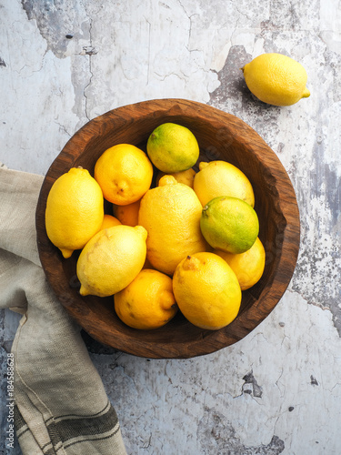 Arrangement of bright fruit in bowl