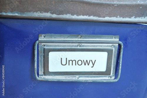 Obraz na płótnie Umowy w salonie