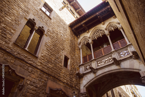 Spanish Gothic arch photo