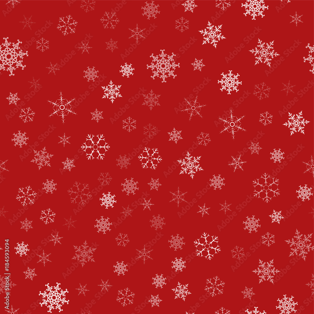 frame of snowflakes. Christmas festive background. To design posters, postcards, greeting, invitation for the new year.