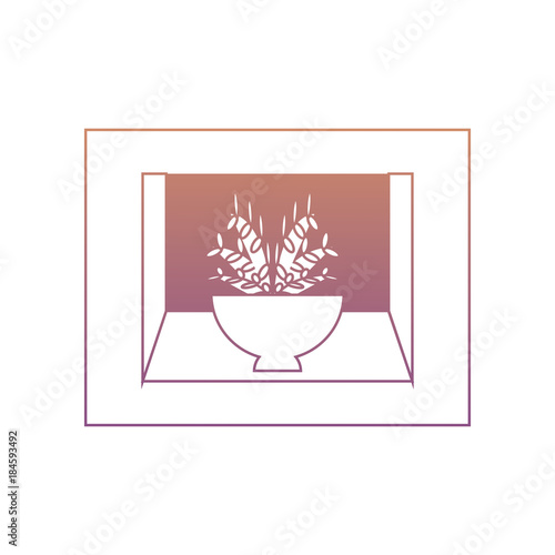 shelf with decorative objects