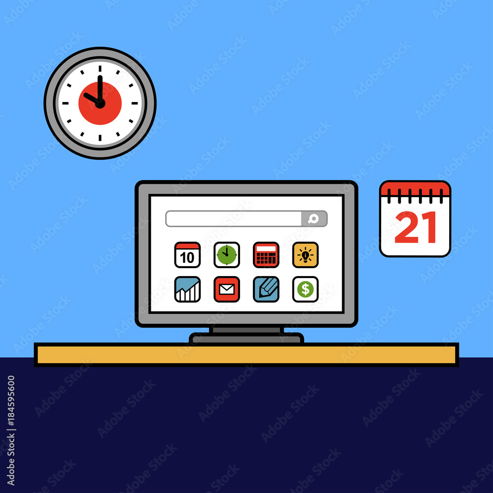 Business Activity Illustration Business Activity Illustration