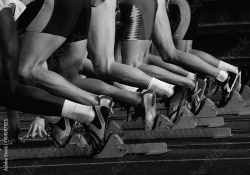 Plakat Starting blocks