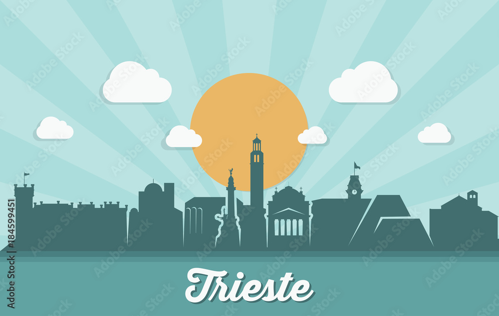 Trieste skyline - Italy 