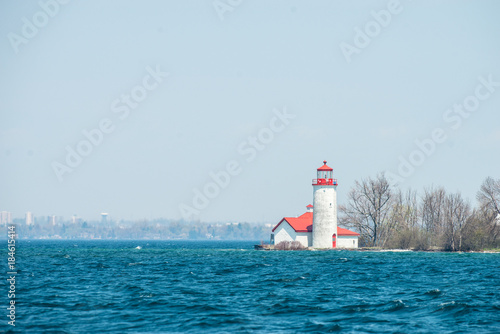 Lighthouse on the lake Ontario.