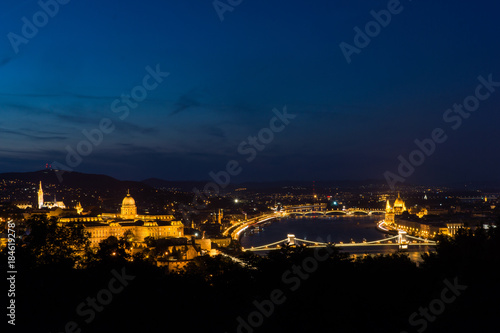 Budapest bei Nacht