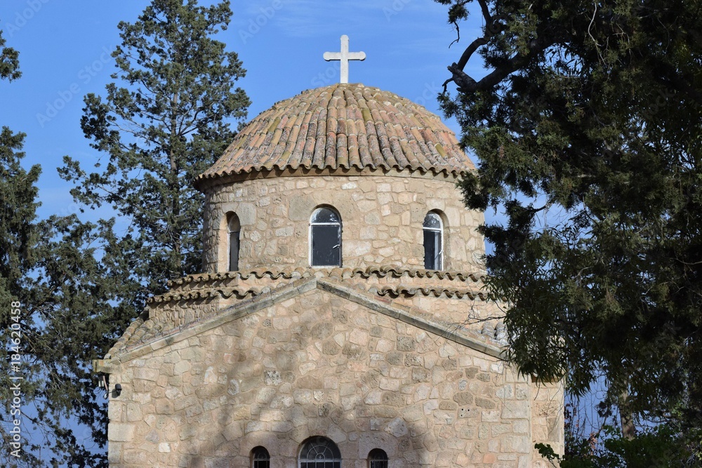 old Greek Church of St. Barnabas Cyprus