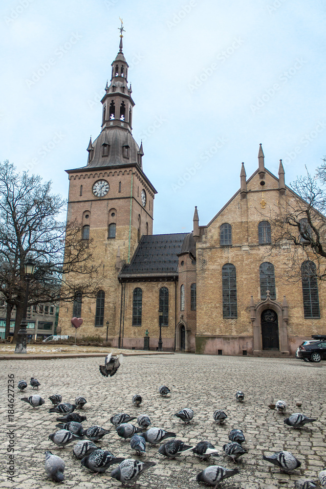 Oslo Cathedral, or Domkirke in Norwegian, is the main Church of Norway Diocese since the 17th Century