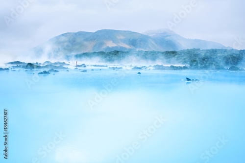 Blue lagoon hot srping Iceland
