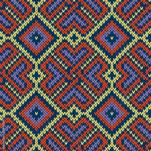 Seamless Knitted Pattern