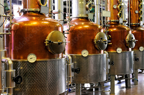 Distillery - copper photo
