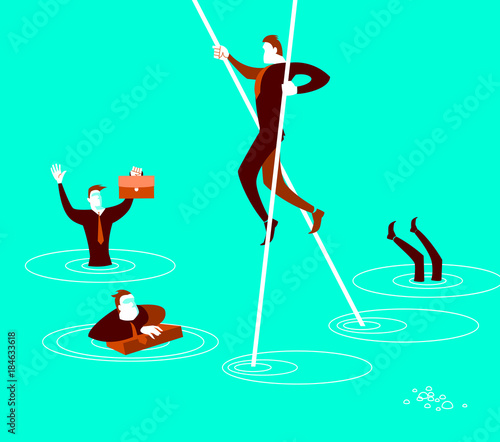 2219954 The smart will overcome all difficulties