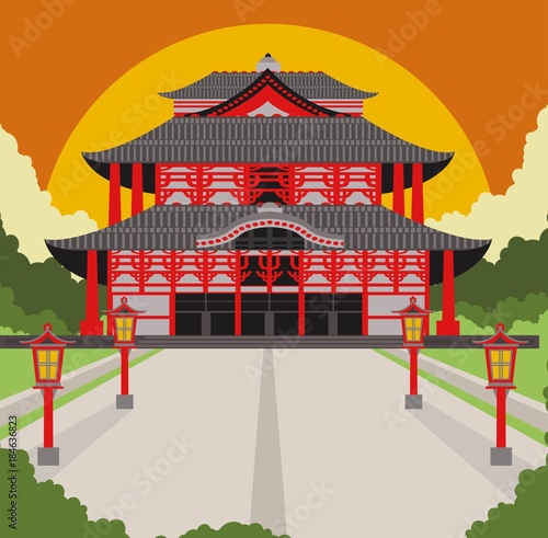 asian chinese temple