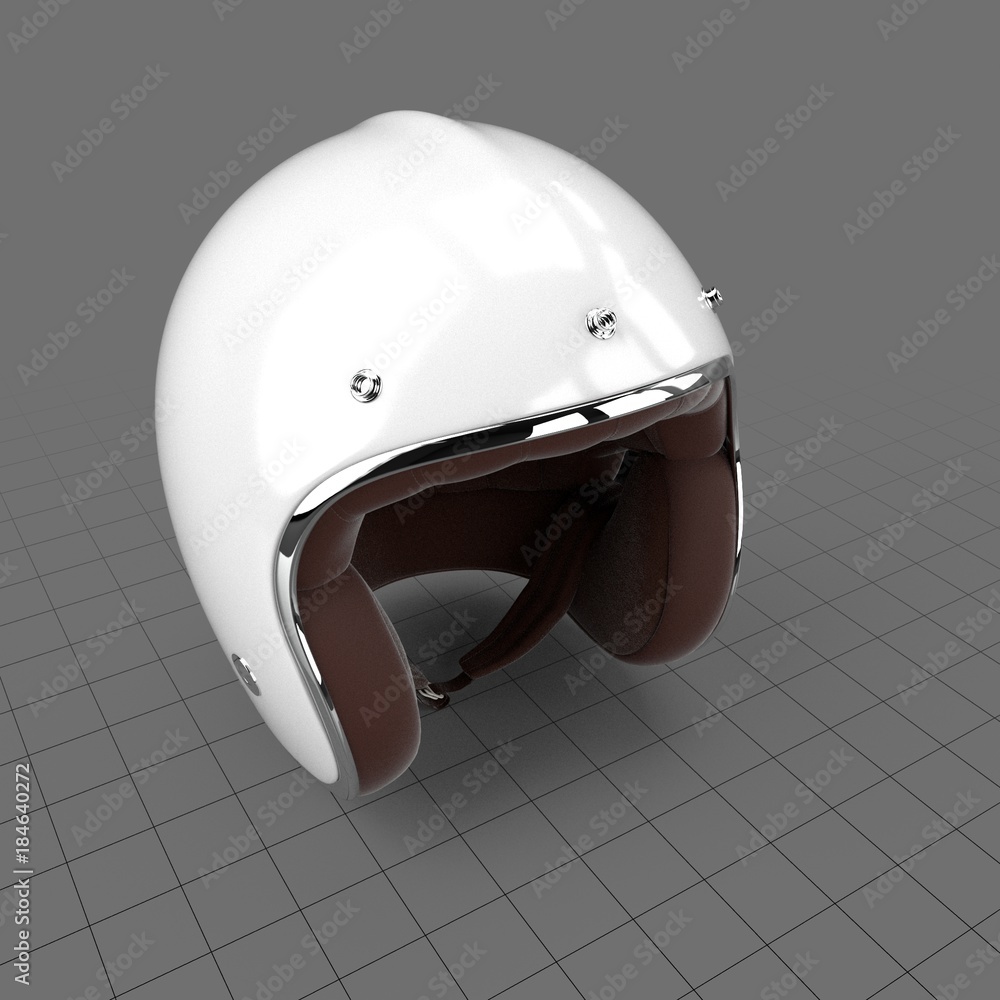 Motorcycle helmet Stock 3D asset | Adobe Stock