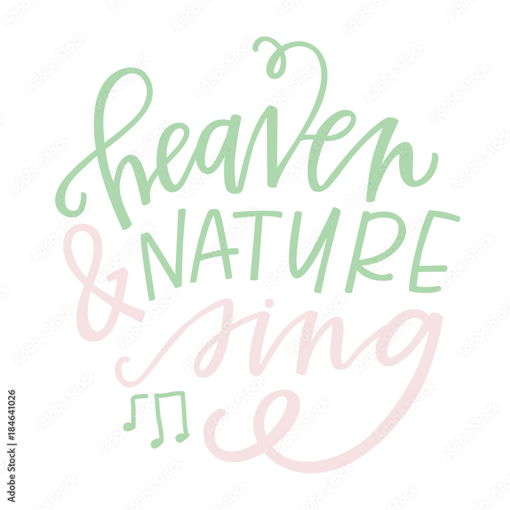 heaven & nature sing