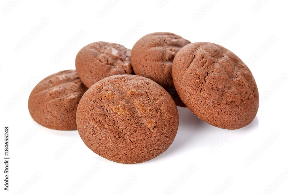 cookies isolated on white background. Sweet biscuits. cookies isolated on white background. Sweet biscuits.