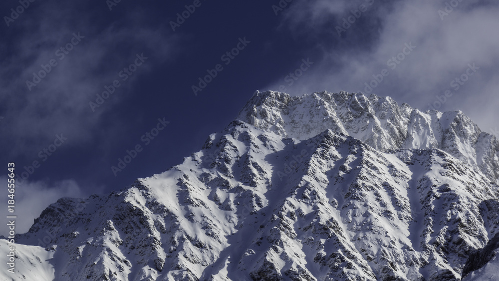 Obraz premium Massif de Belledonne - Grésivaudan - Isère.