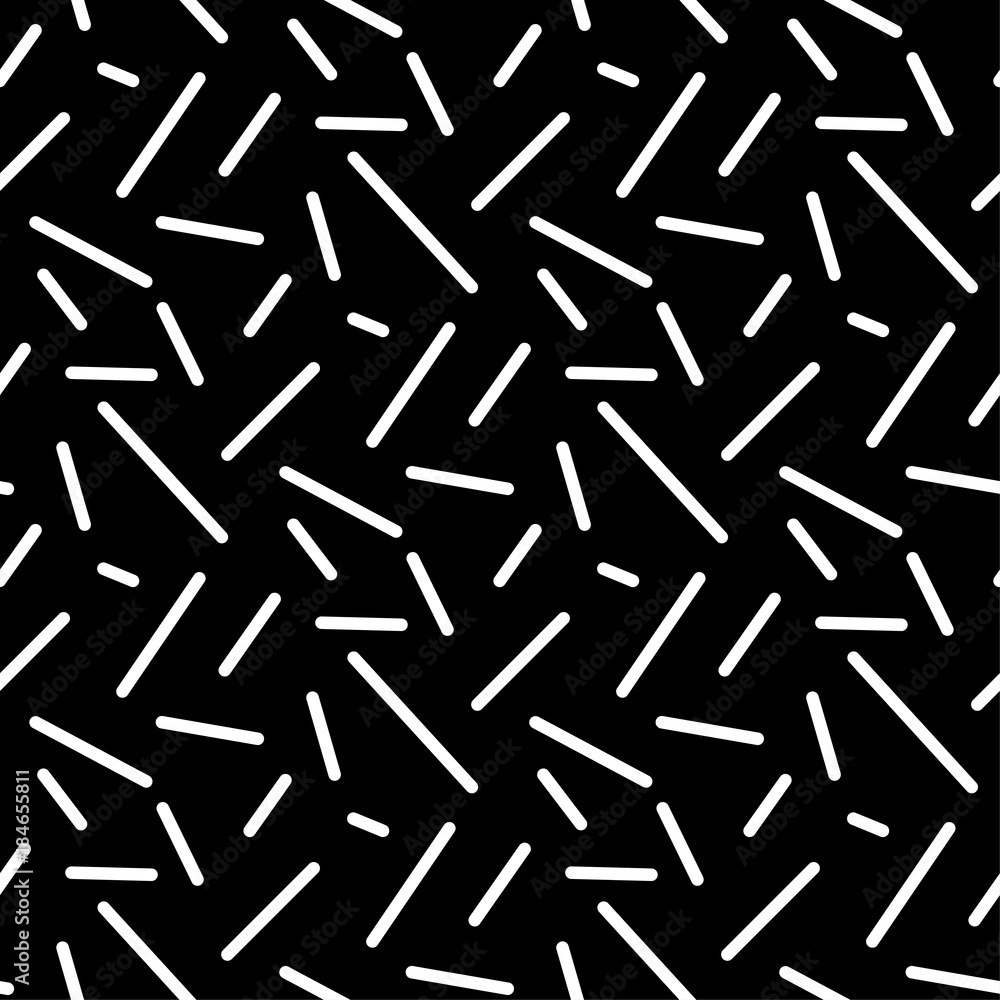 Black and white geometric ornament. Seamless pattern Black and white geometric ornament. Seamless pattern