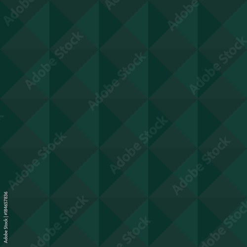 Green abstract geometric background
