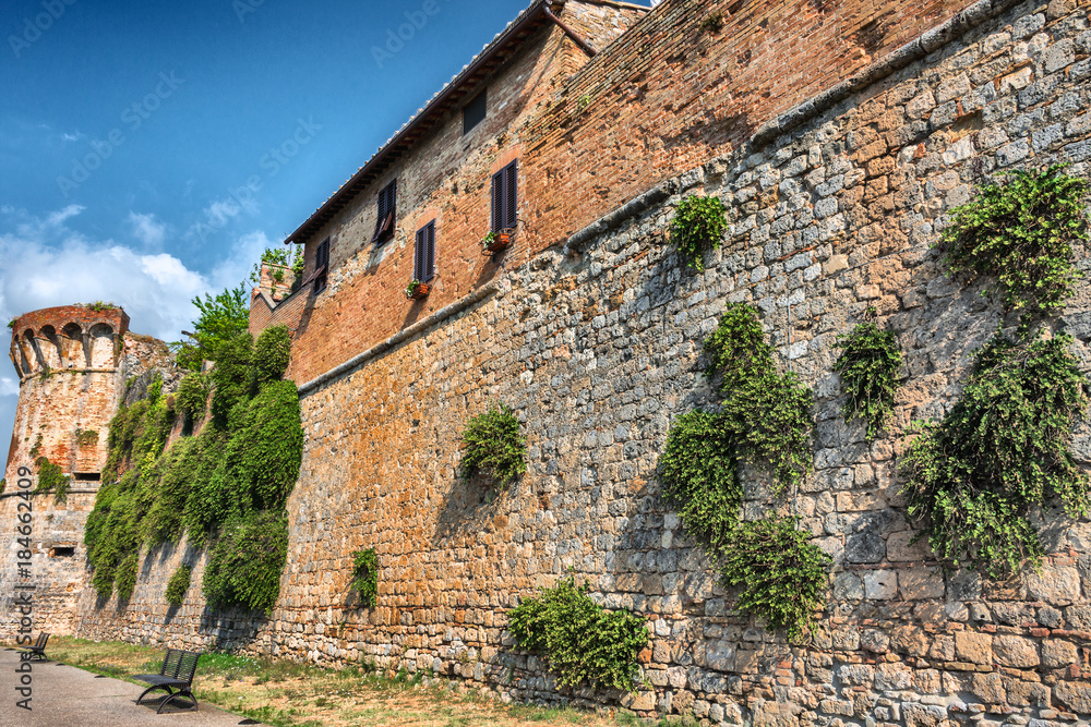 Stadtmauer von San Gimignano