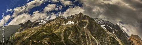 Punta Helbronner dalla stazione intermedia Skyway