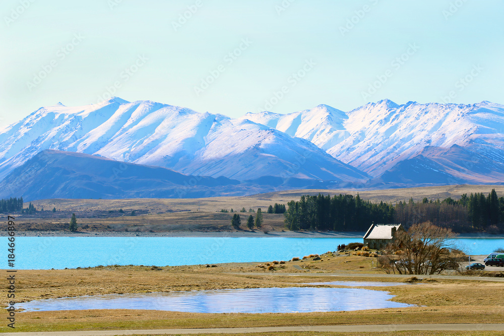Tekapo lake in NZ