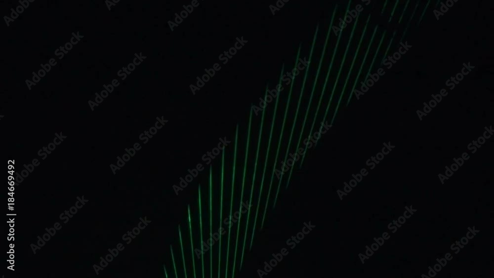 Laser show. Abstract green background. Laser show. Abstract green background.